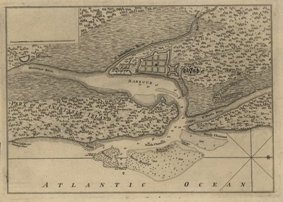(Plan de la ville et du port de St. Augustine. LOC 75693262 - Thomas Jefferys