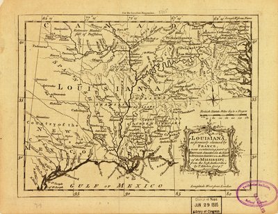 La Louisiane, telle qu