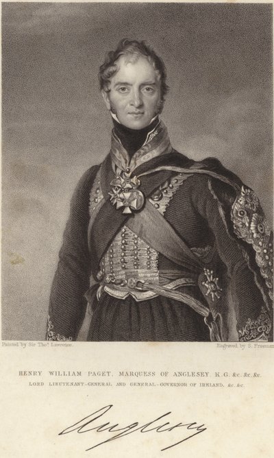 Field Marshal Henry Paget - Thomas Lawrence