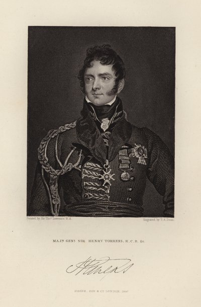 Major Général Sir Henry Torrens - Thomas Lawrence