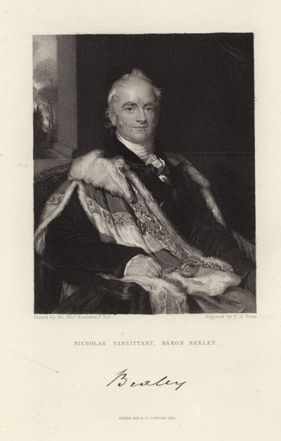 Nicholas Vansittart - Thomas Lawrence