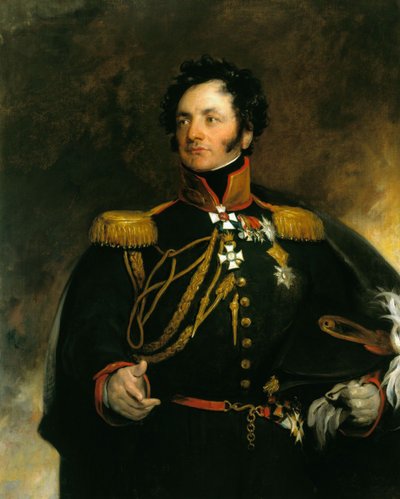 Portrait du général Fyodor Petrovich Uvarov 1773-1824, 1818 - Thomas Lawrence