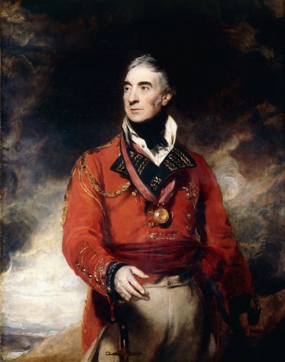Portrait du lieutenant-général Sir Thomas Graham, K.B., plus tard 1er baron Lynedoch - Thomas Lawrence