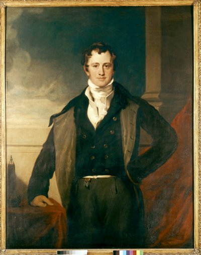 Portrait de Sir Humphry Davy (huile sur toile) - Thomas Lawrence