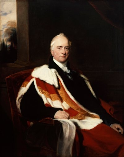 Portrait de Sir Nicholas Vansittart, 1er Baron Bexley, 1825 - Thomas Lawrence
