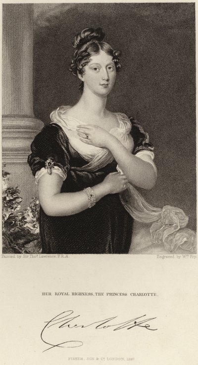 Princesse Charlotte de Galles - Thomas Lawrence