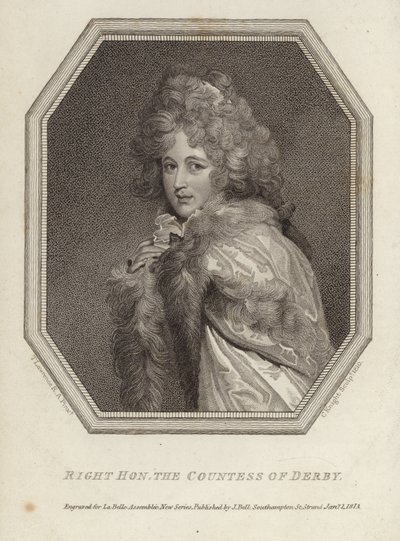 La très honorable comtesse de Derby - Thomas Lawrence