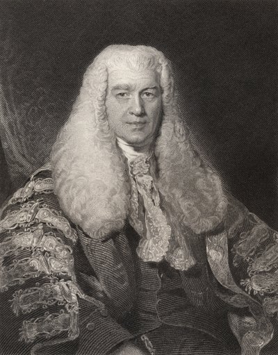 Sir Thomas Plumer, gravé par H. Robinson, de 