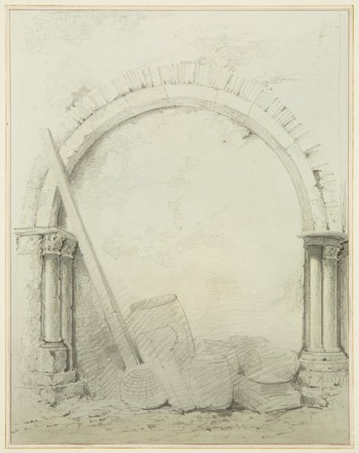 Arches et colonnes dans les locaux de Mereweather entre Nicholas Street et Corn Street - Thomas Leeson the Elder Rowbotham
