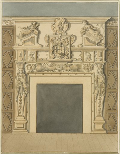 Cheminée au 28 Redcliffe Street - Thomas Leeson the Elder Rowbotham