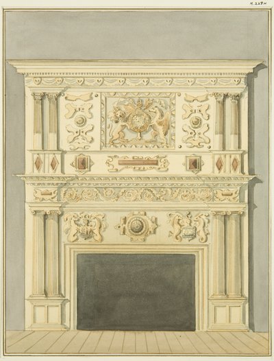 Cheminée chez Hillier, St Nicholas Street - Thomas Leeson the Elder Rowbotham