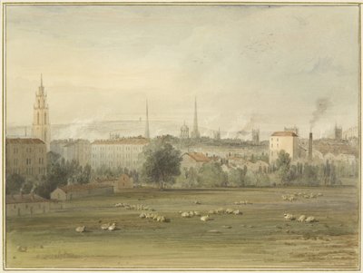 Près de Stokes Croft avec vue sur la ligne d