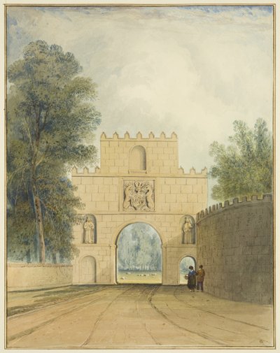 Côté nord de la porte à Arno