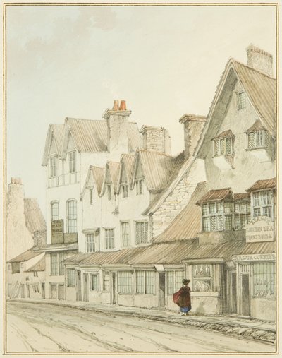 Côté sud de West Street, sans la porte de Lawford - Thomas Leeson the Elder Rowbotham