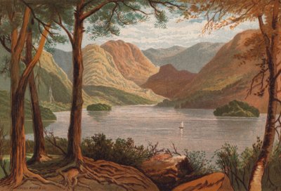 Les lacs anglais, Derwentwater - Thomas Leeson the Elder Rowbotham