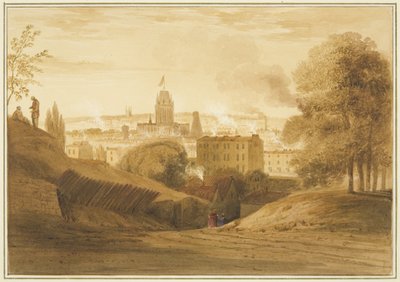 Vue depuis Bath Road, près des Wells, Totterdown - Thomas Leeson the Elder Rowbotham