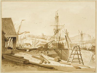 Western Wapping Dock - Thomas Leeson the Elder Rowbotham