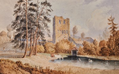 Great Buckland et la tour de St. Leonard, West Malling - Thomas Light Merritt