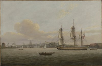 HMS "Pomone" au large de Greenwich - Thomas Luny