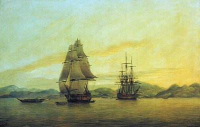 Le navire marchand de la Compagnie des Indes orientales 