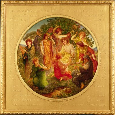 Apollon et les Muses - Thomas Matthews Rooke