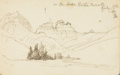 Sur le ruisseau Soda Butte - Thomas Moran