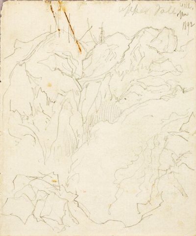 Chutes supérieures, Yellowstone - Thomas Moran