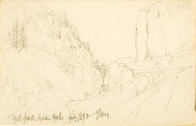 Parc de Yellowstone, Golden Gate - Thomas Moran