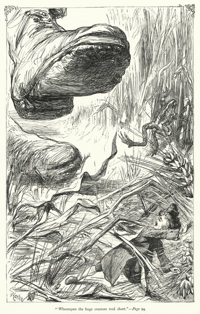 Illustration pour Les Voyages de Gulliver de Jonathan Swift - Thomas Morten