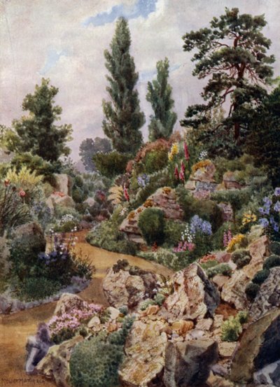 Jardins de Kew : Dans le jardin de rocaille - Thomas Mower Martin