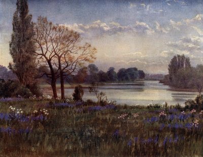 Jardins de Kew : Vue sur la Tamise - Thomas Mower Martin