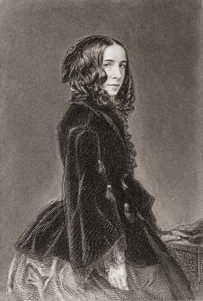 Elizabeth Barrett Browning, Poetical Works Volume I, gravure - Thomas Oldham Barlow