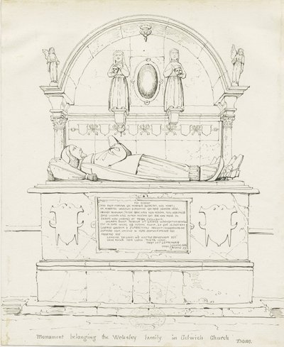 Colwich - Tombe de Robert Wolseley - Thomas Peploe Wood