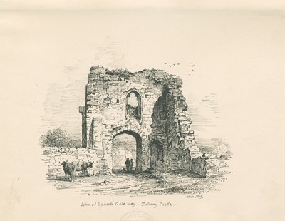 Château de Tutbury - Porte de John of Gaunt - Thomas Peploe Wood