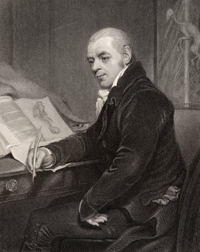 Joshua Brookes, gravé par H. Cook, de 