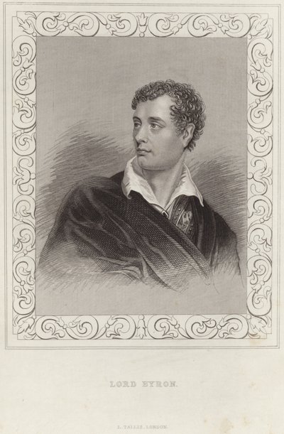 Portrait de Lord Byron - Thomas Phillips
