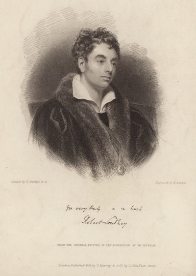 Portrait de Robert Southey - Thomas Phillips