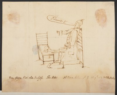 Autoportrait de Thomas Potter MP, Add MS 30867 f.92 - Thomas Potter