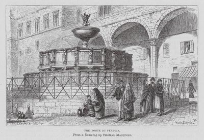 La Fonte Di Perugia - Thomas Robert Macquoid