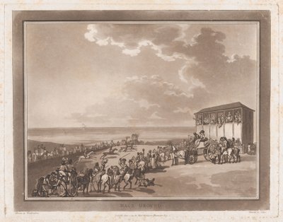 Race Ground Une Excursion à Brighthelmstone - Thomas Rowlandson, Samuel Alken