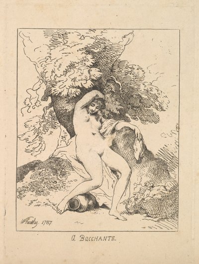 Une Bacchante, 1787 - Thomas Rowlandson