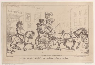 Un chariot en faillite, ou La route de la ruine à l