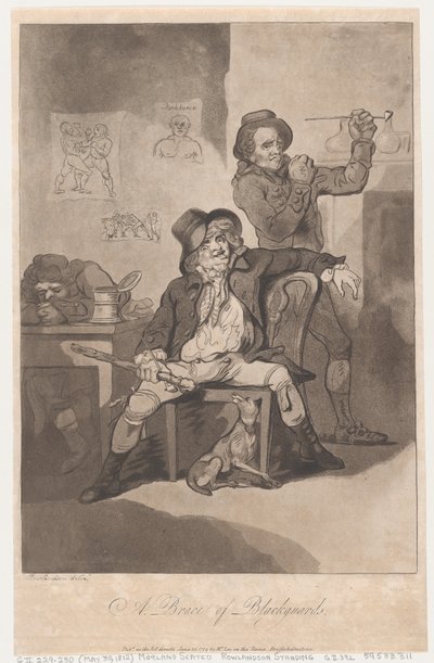 Une paire de vauriens - Thomas Rowlandson