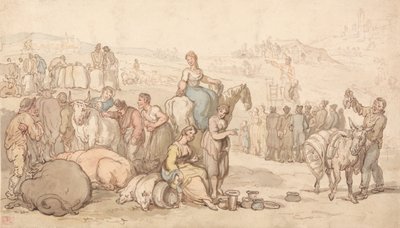 Une foire à la campagne - Thomas Rowlandson