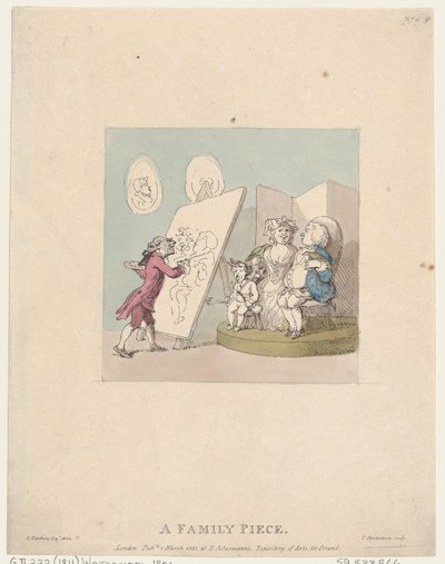 Une Pièce de Famille - Thomas Rowlandson