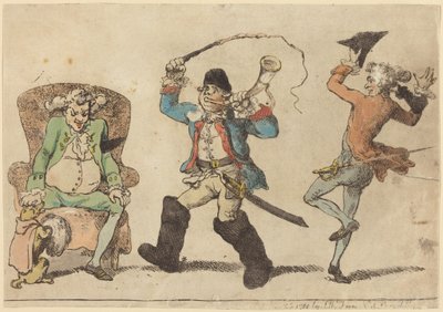 Un Français en novembre - Thomas Rowlandson
