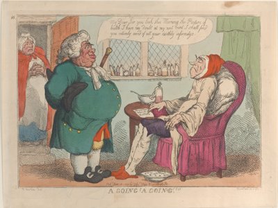 A vendre! A vendre!!!, 10 juin 1809 - Thomas Rowlandson