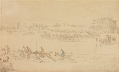Une course au Knavesmire, à York - Thomas Rowlandson