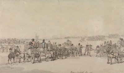 Une critique sur Blackheath, mai 1785 - Thomas Rowlandson