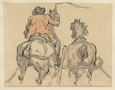 Un postillon anglais - Thomas Rowlandson